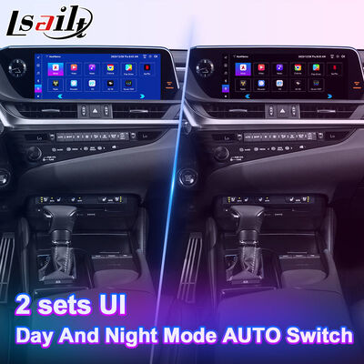 Lsailt Android Carplay Màn hình giao diện đa phương tiện cho 2018-2021 Lexus ES 250 ES300h ES350 ES250