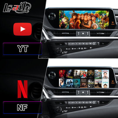 Lsailt Android Carplay Màn hình giao diện đa phương tiện cho 2018-2021 Lexus ES 250 ES300h ES350 ES250
