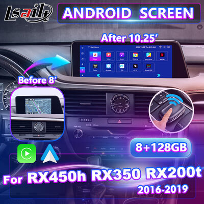 Lsailt Android Multimedia Carplay Screen cho Lexus RX RX450h RX350 RX200t RX300 RX450L RX350L