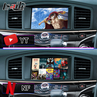 Lsailt Android Carplay màn hình đa phương tiện cho 2010-2020 Nissan Elgrand E52