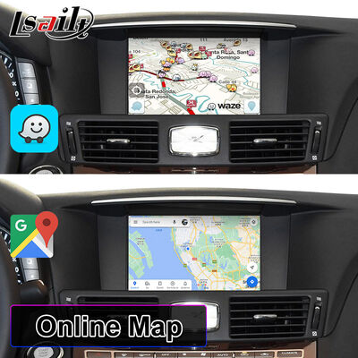 Lsailt Android Carplay màn hình đa phương tiện cho 2010-2023 Infiniti M25 M30d M37 M56 M35h Y51 Q70