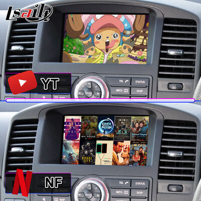Lsailt Android Carplay màn hình đa phương tiện cho 2010-2015 Nissan Navara D40