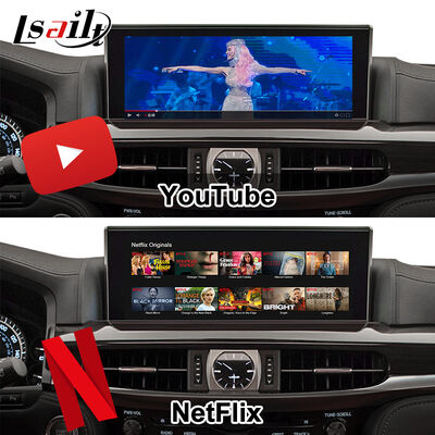OEM Android Upgrade Module cho Lexus RX GX LS NX ES tích hợp không dây CarPlay, Android Auto, YouTube,NetFlix