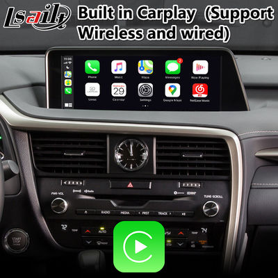 Giao diện PX6 4GB Android Carplay cho Lexus RX350 / RX450H Điều khiển chuột HDMI Android Auto