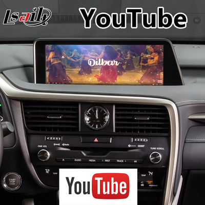 Giao diện PX6 4GB Android Carplay cho Lexus RX350 / RX450H Điều khiển chuột HDMI Android Auto