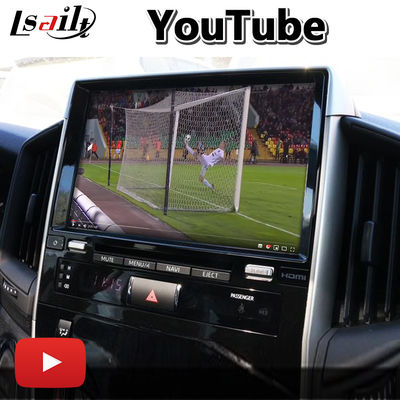 Giao Diện Video Android Carplay 4+64GB Cho Toyota Land Cruiser LC200 LC-GT GXR 2018-2021 Touch 3