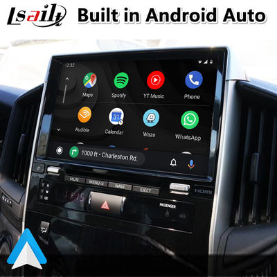 Giao Diện Video Android Carplay 4+64GB Cho Toyota Land Cruiser LC200 LC-GT GXR 2018-2021 Touch 3
