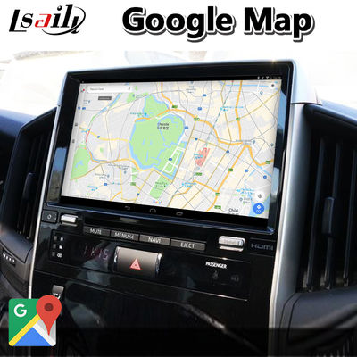 Giao Diện Video Android Carplay 4+64GB Cho Toyota Land Cruiser LC200 LC-GT GXR 2018-2021 Touch 3