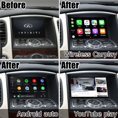 Infiniti QX50 / EX EX35 EX37 Xe Android 13 Hộp giao diện hệ thống Với màn hình hiển thị tự động Android