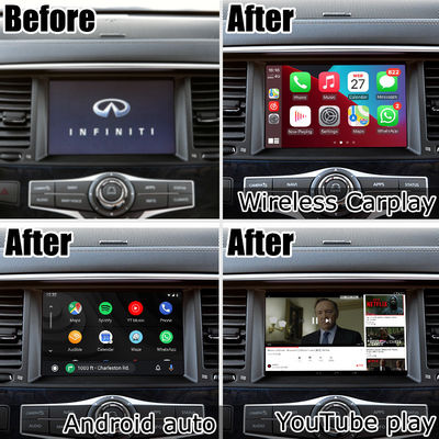 Carplay Android Auto Multimedia Interface Box Video Interface Infiniti QX80 2018