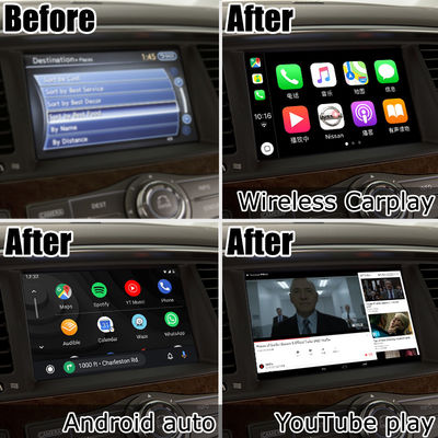 Infiniti QX80 / QX56 Android Auto Carplay Giao diện dựa trên Qualcomm 8+128