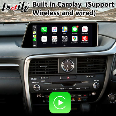 Giao diện video đa phương tiện Android Lsailt 4+64GB cho Lexus RX 200t RX350 RX450H 2016-2019