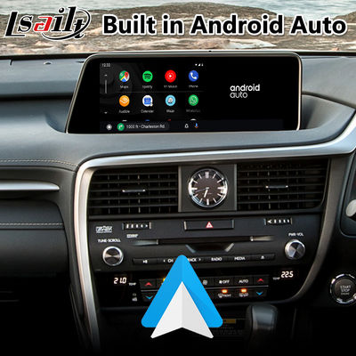 Giao diện video đa phương tiện Android Lsailt 4+64GB cho Lexus RX 200t RX350 RX450H 2016-2019