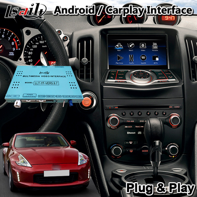Lsailt 4 64GB Giao diện video Android Đa phương tiện Carplay cho Nissan 370Z