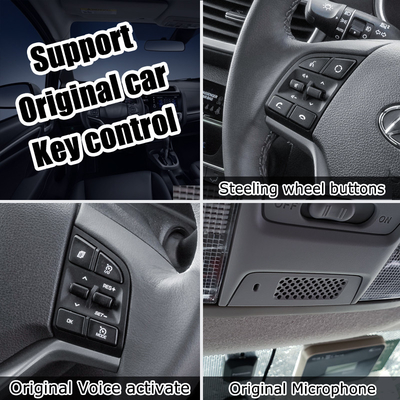 Giao diện Video trên ô tô Android 9.0 AI Box USB HDMI Dành cho ô tô Hyundai Kia có carplay