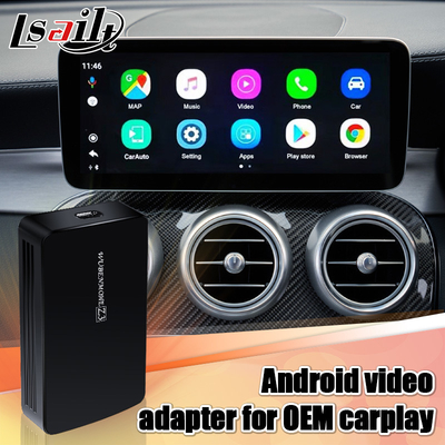 Giao diện video đa phương tiện Android 10 RAM 4GB AI Box Sgs cho Mercedes với Carplay