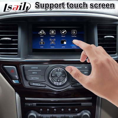Giao diện video Lsailt Android Carplay Màn hình đa phương tiện cho Nissan Pathfinder R52