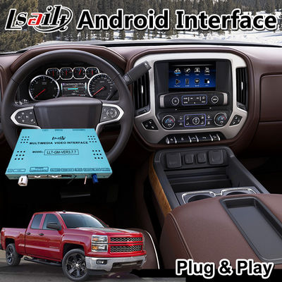 Giao diện đa phương tiện Lsailt Android Carplay cho hệ thống Mylink Chevrolet Silverado 1500 2500 3500 đời 2014-2019