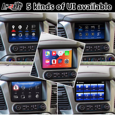 Giao diện đa phương tiện Lsailt Android Carplay cho Chevrolet GMC Tahoe 2015