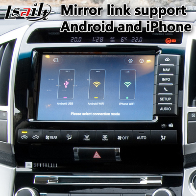 Hộp giao diện đa phương tiện Lsailt Android Auto Carplay cho Toyota Land Cruiser LC200 2013-2015