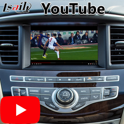 Hộp giao diện điều hướng Carplay của Lsailt dành cho Infiniti JX35 với NetFlix Yandex Waze