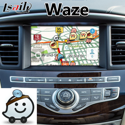 Hộp giao diện điều hướng Carplay của Lsailt dành cho Infiniti JX35 với NetFlix Yandex Waze