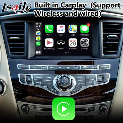 Giao diện Lsailt Android Carplay cho Infiniti JX35 Với Định vị GPS Không dây Android Auto