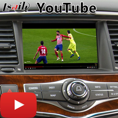 Giao diện điều hướng đa phương tiện Android cho Infiniti QX80 với Android Auto Carplay không dây