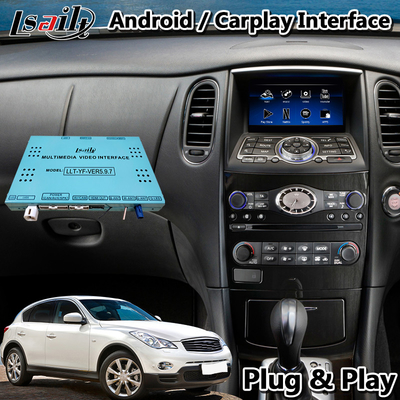 Giao diện Lsailt Android Carplay cho Infiniti EX30D EX35 EX37 với Android Auto không dây