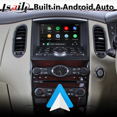 Giao diện Lsailt Android Carplay cho Infiniti EX37 Với Định vị GPS NetFlix Yandex