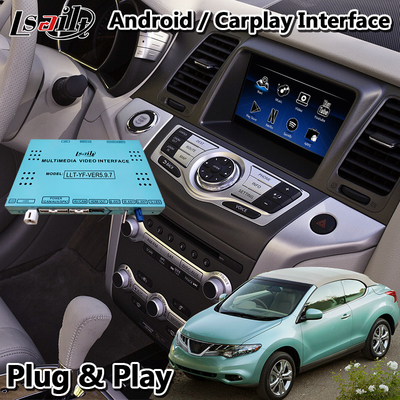 Giao diện đa phương tiện trên xe hơi Lsailt Android Navigation dành cho Nissan Murano Z51 với Carplay