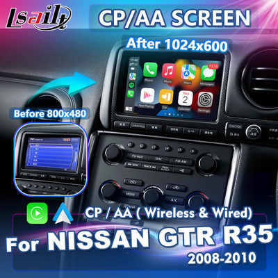 Màn hình Lsailt 7 inch không dây Carplay Android Auto HD dành cho Nissan GTR R35 GT-R JDM 2008-2010