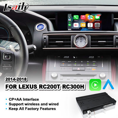 OEM Integration Carplay Android Auto Interface cho Lexus RC200T RC300H RC 200t 2014-2018