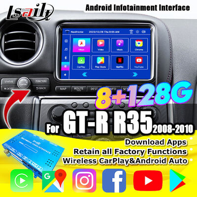 Điều hướng GPS giao diện tự động sáu lõi của Android dành cho Cadillac XTS hỗ trợ Waze Yandex Youtube, toàn cảnh 360 độ của Lsailt